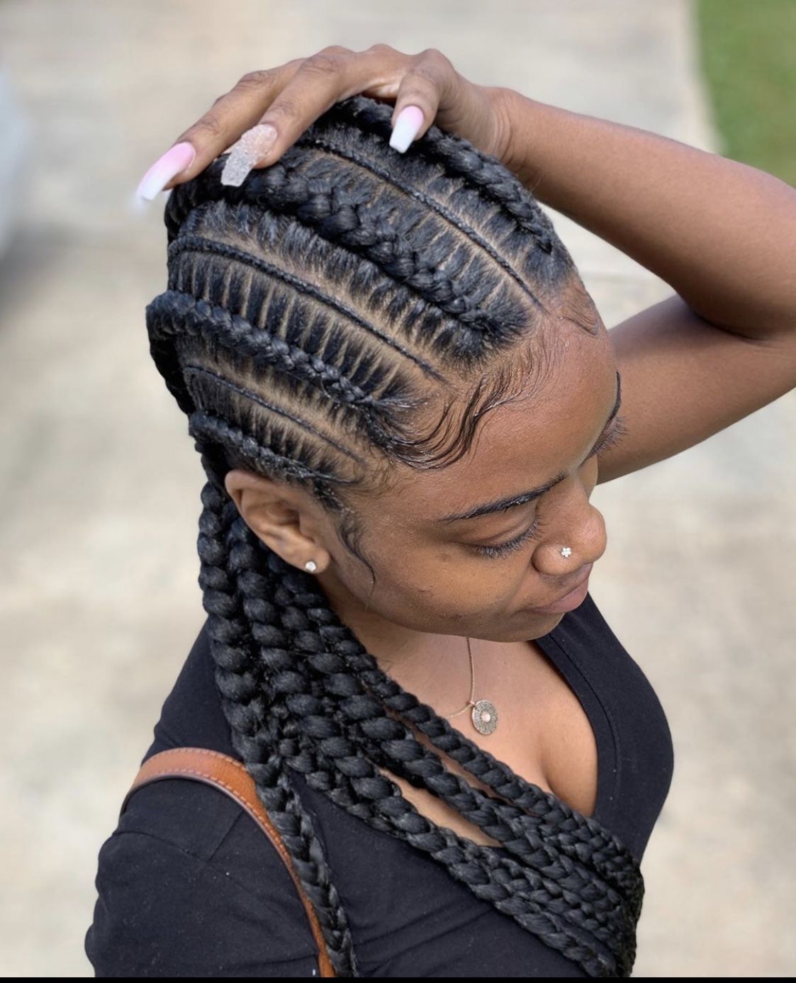Fed - in braids